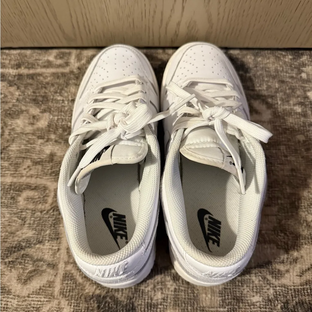 Nike Dunk Low W US Size 8 White - Image 2