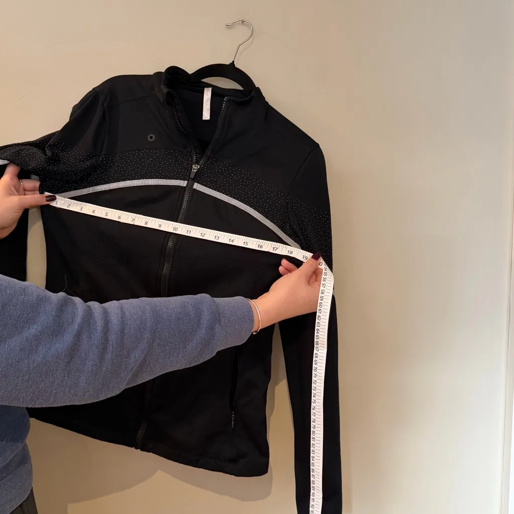 Fabletics Black Moira Zip Up Jacket - Image 7