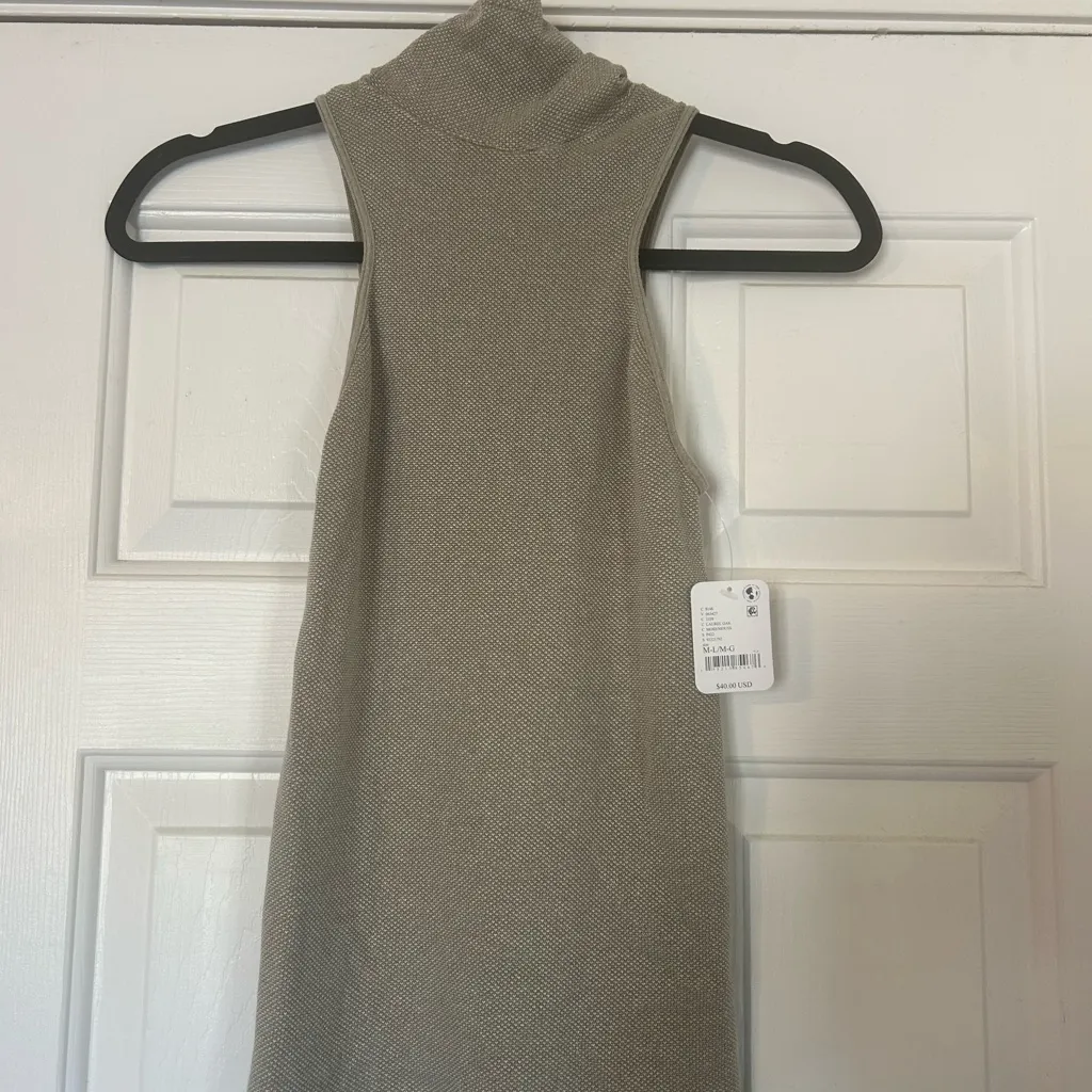 NWT Free People Always Ready Seamless Turtleneck Tank - Image 3