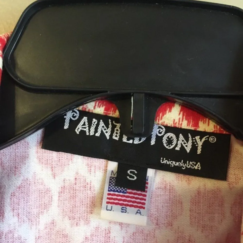 Painted pony small red and white jacket - Image 6