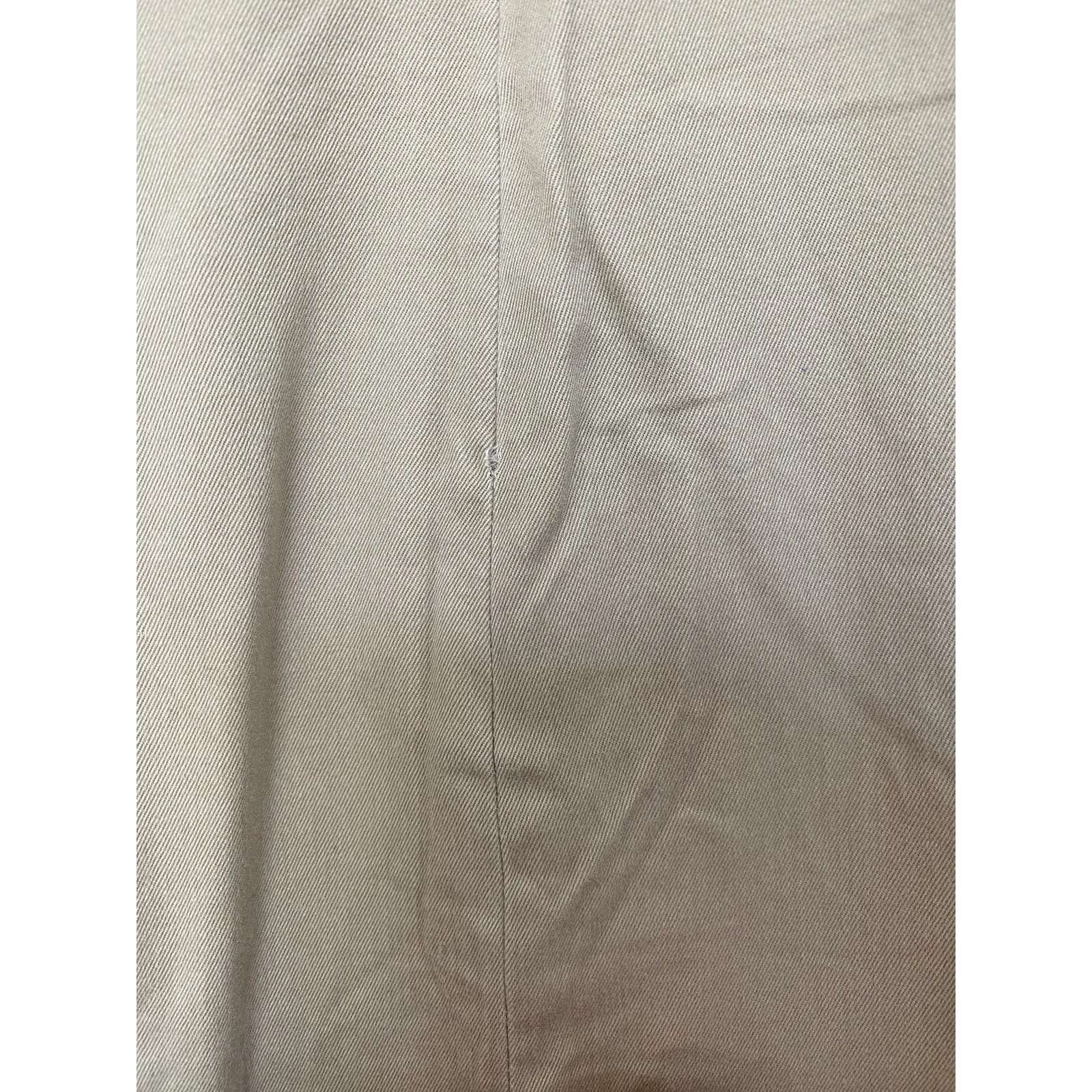 Vintage 90s Express Maxi Khaki Spaghetti Strap Dress Zip Off Y2K Grunge Size 3/4 - Image 4