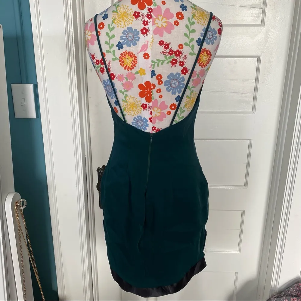 Forest Green Gala Dress - Image 3