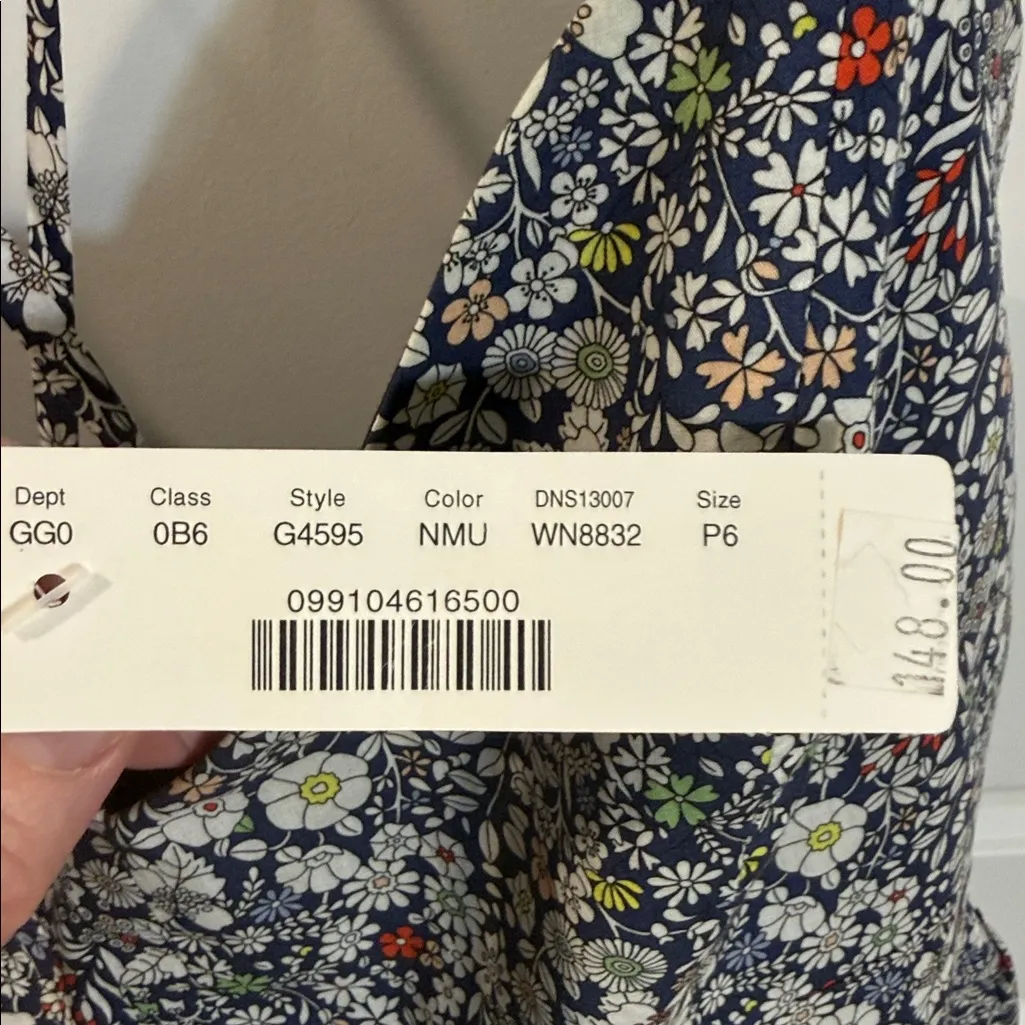J Crew x Liberty Of London Floral Dress 6P NWT - Image 5