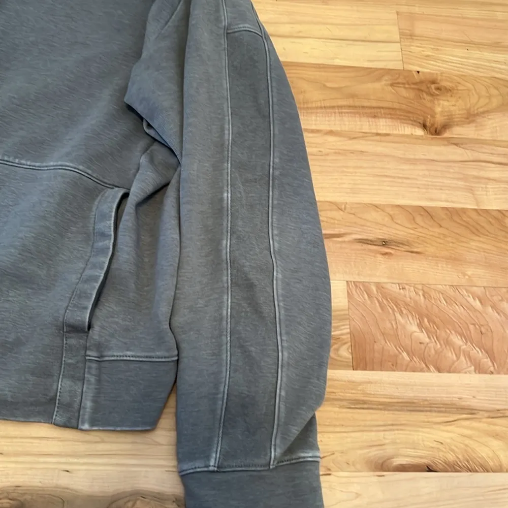 Nike Dri-Fit Gray Zip Up Hooded Jacket - Image 10