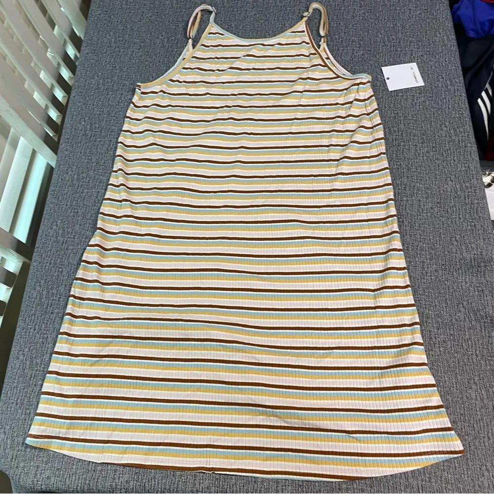 O’Neill Morette Stripe Tank Dress - Image 7