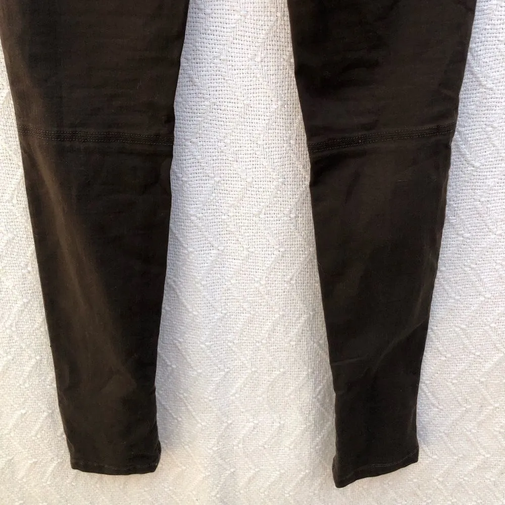 Vince Zip Leg Skinny Pants Dark‎ Olive - Image 7