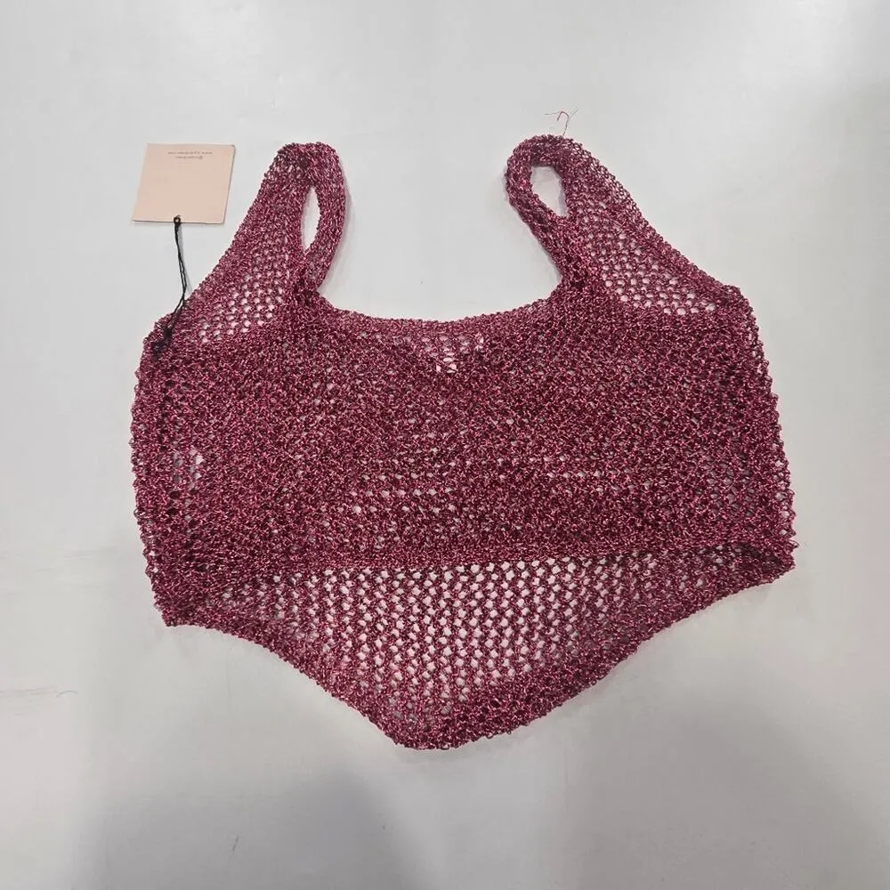 Superdown Gabija Skirt Set in Pink Metallic XS - Image 11