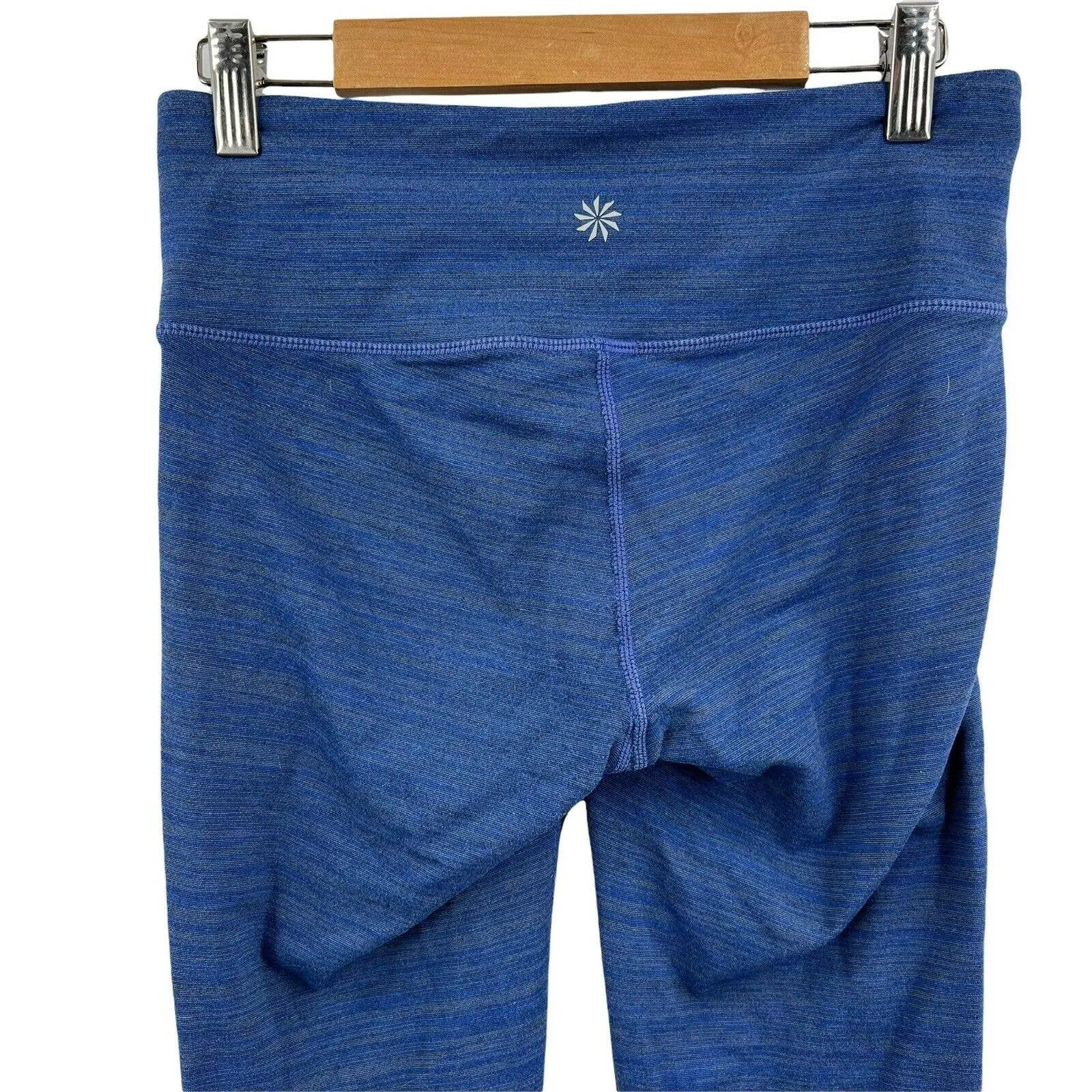 Athleta Blue Chaturanga‎ Spacedye Legging Size XSP - Image 4