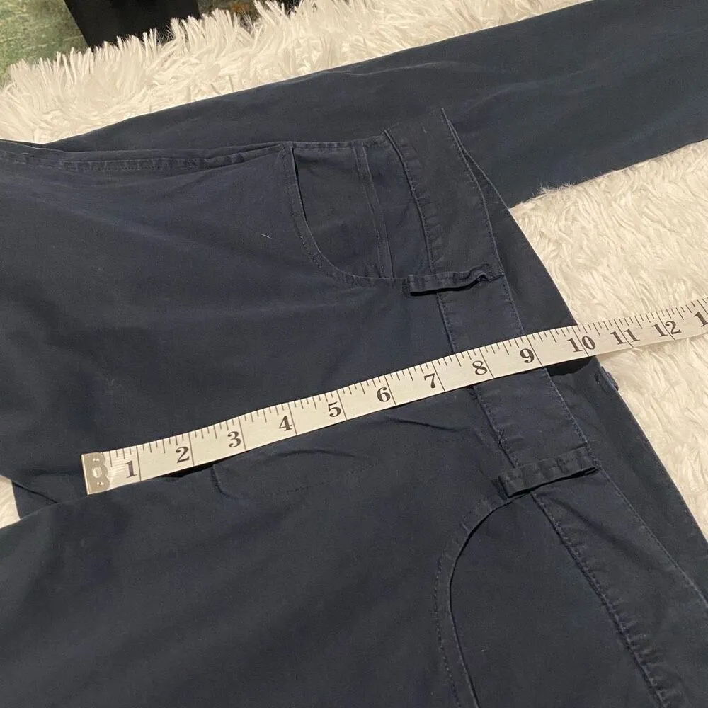 Emerson Fry Cotton Casual Pants in Navy Blue Size 27 - Image 4