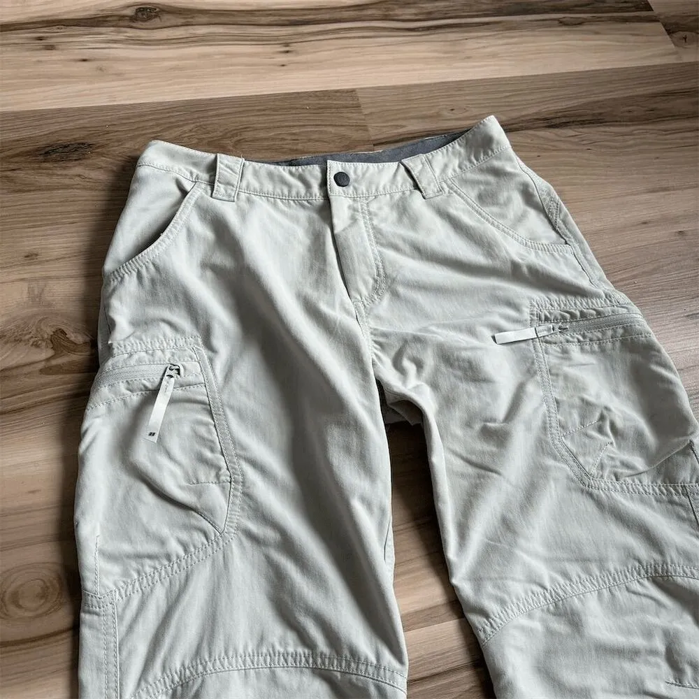 Berghaus Women's Beige Cargo Pants Size 8 Outdoor Gorpcore Hiking Camping Tan - Image 2
