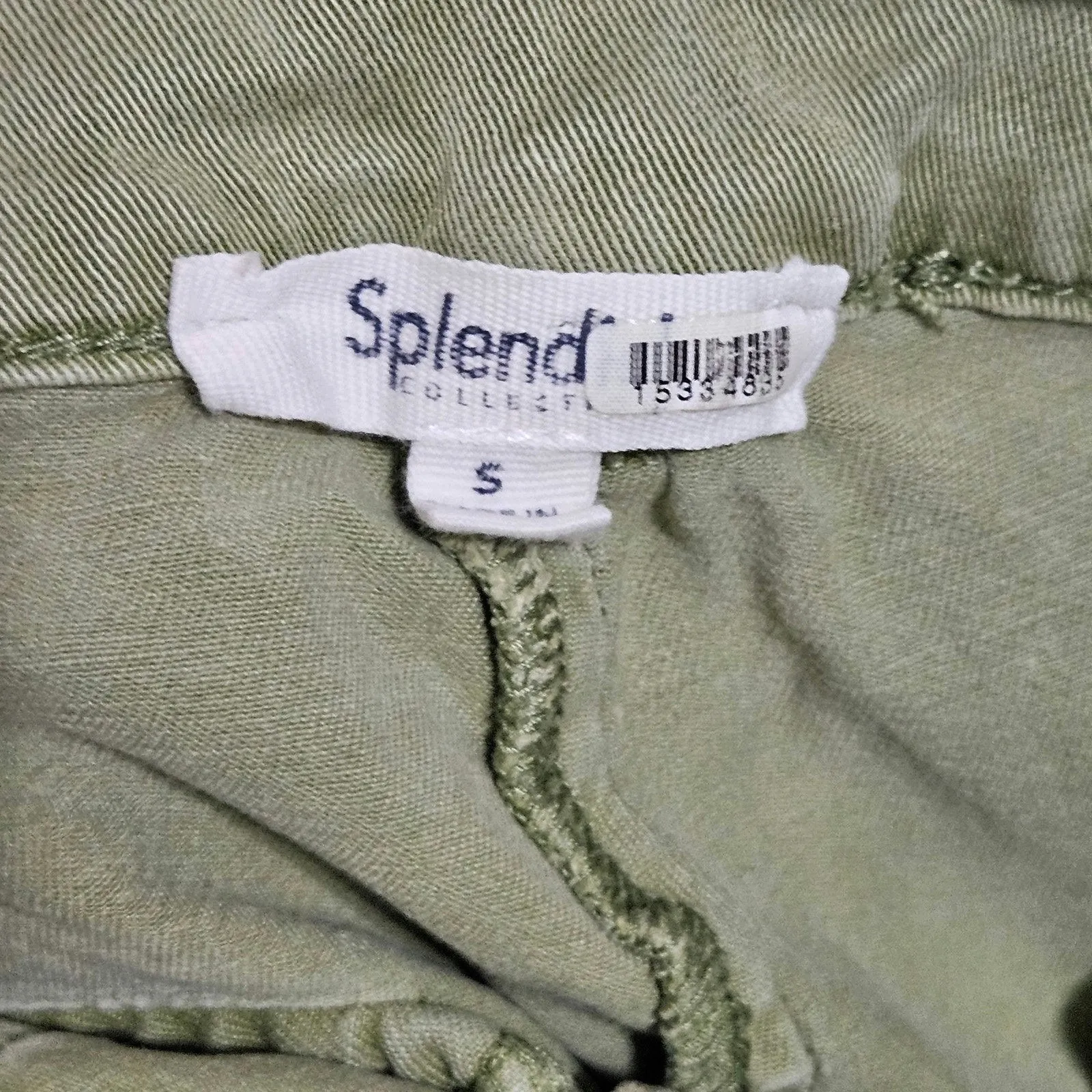 Splendid Margaret Shorts Army Green‎ Cargo Size Small - Image 8