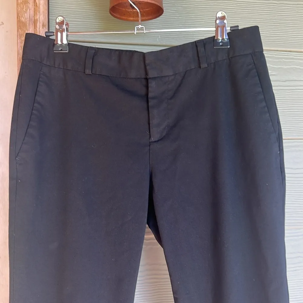 Banana Republic Factory “Hampton” Cropped Pants Black Size 0 - Image 2