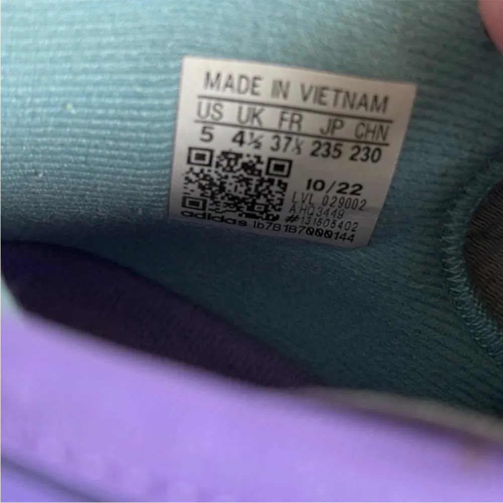 Adidas D.O.N. Issue #4 Donovan Mitchell Throwback Utah Jazz Sneakers Size 6 1/2 - Image 8