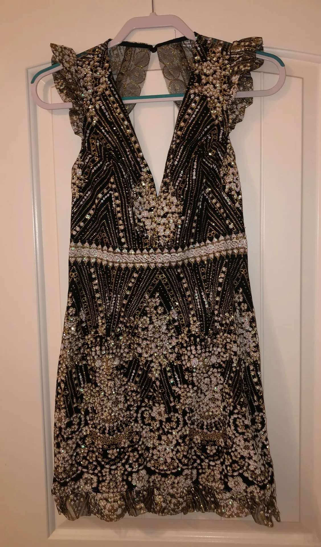 Hello Molly Match Me Dress- Black - Image 4