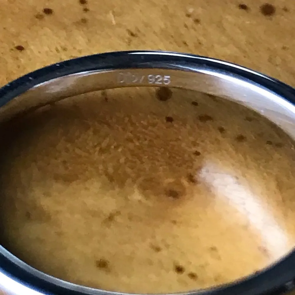 Natural Pink Garnet Sterling Silver Flower Ring Size 10 - Image 7