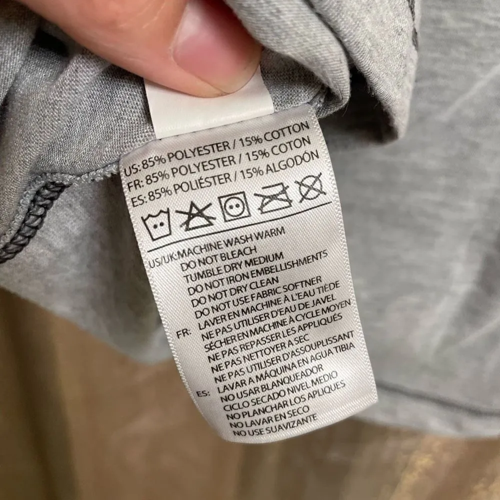 Fox Fox Racing Women’s M Grey Active Tech Classic Logo T - Image 5