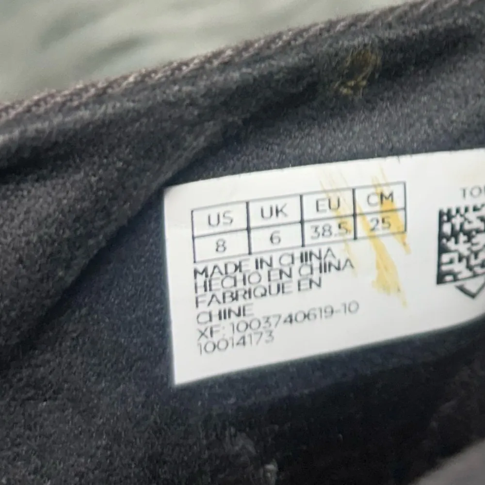 TOMS Womens Loren Ankle Boots Grey Suede / Felt Gray Ankle Boots Size 8 - Image 12