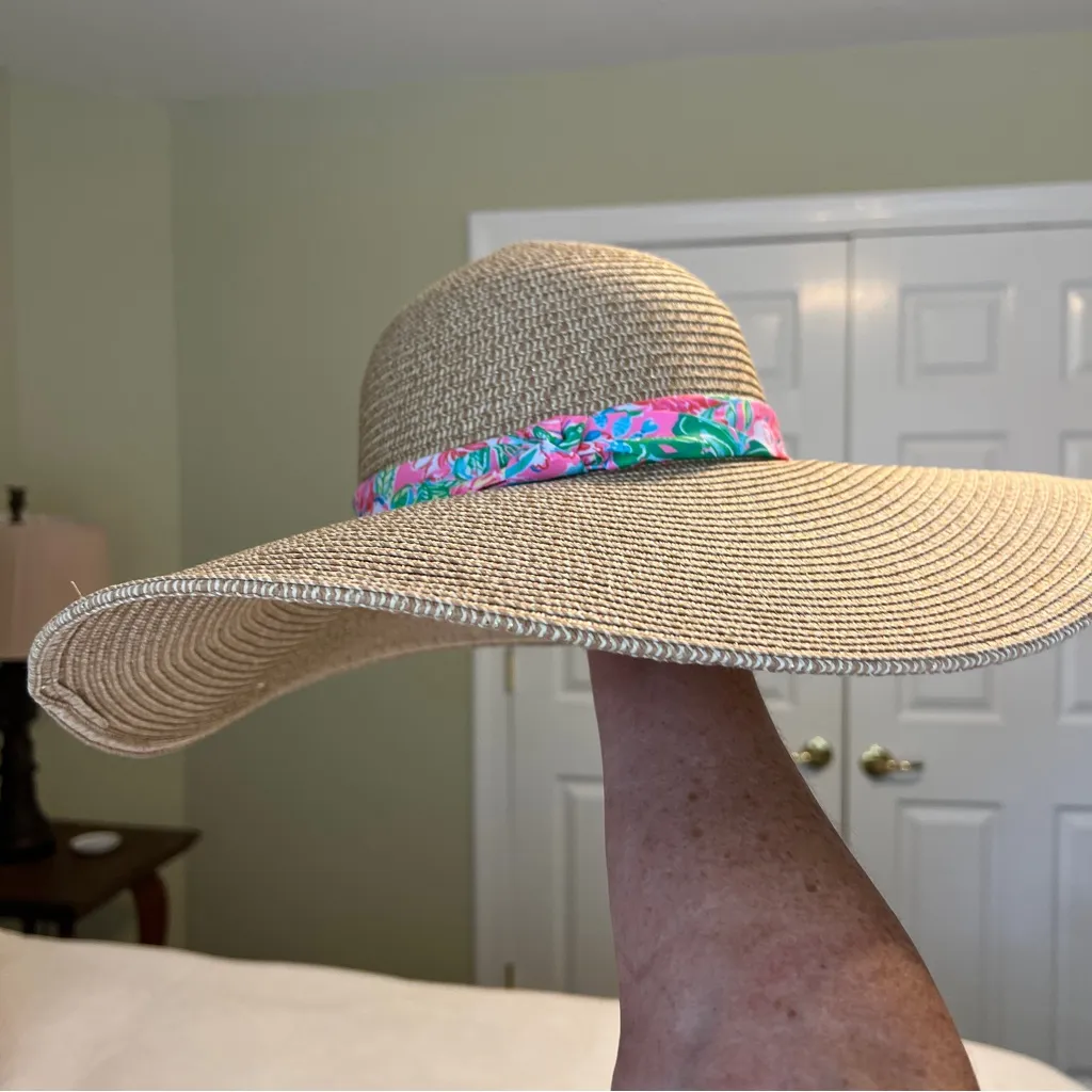 Lilly Pulitzer straw hat Journey to the Jungle - Image 15