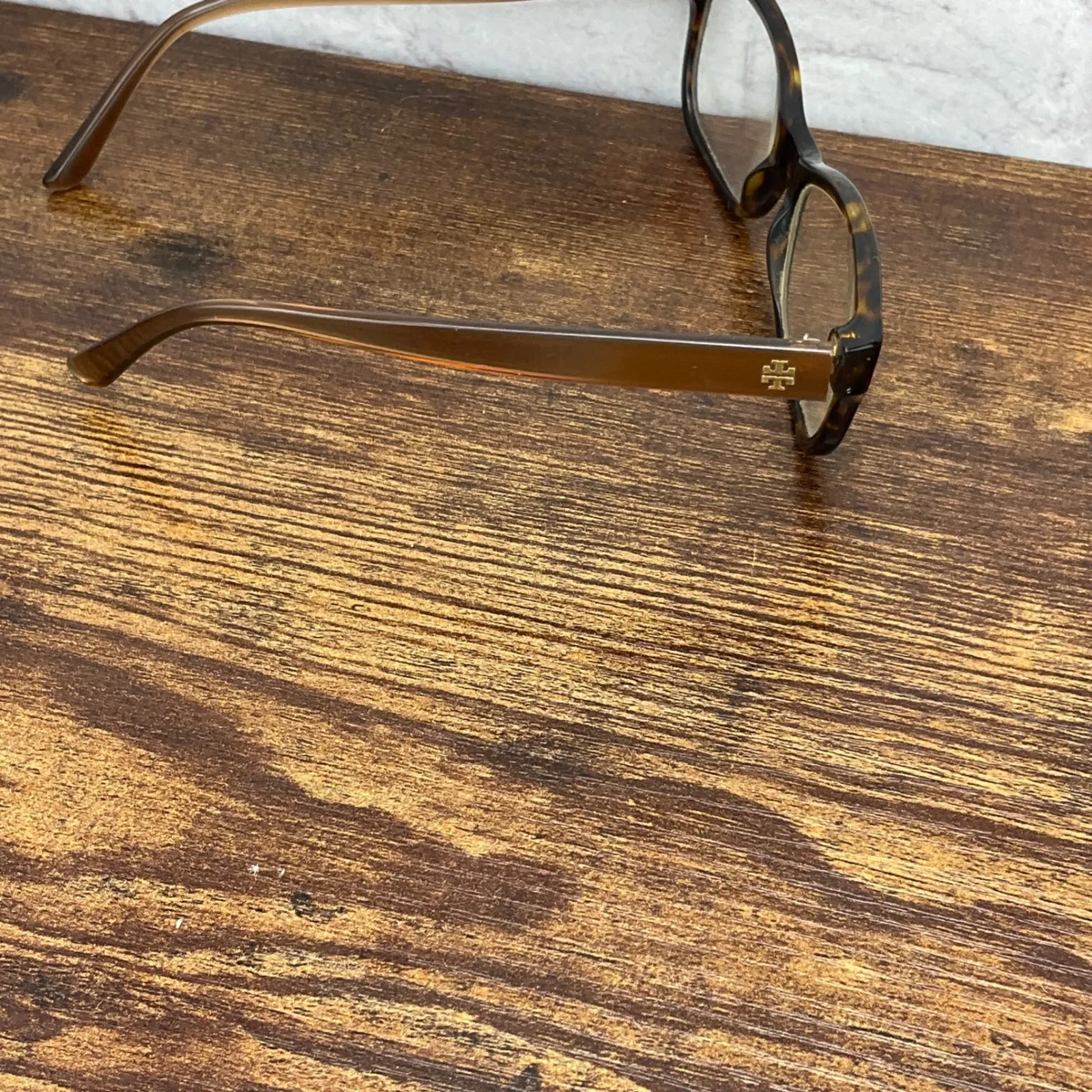 Tory Burch Eyeglasses Frames Designer Glasses TY2087‎ 1726 Tortoise frames only - Image 4