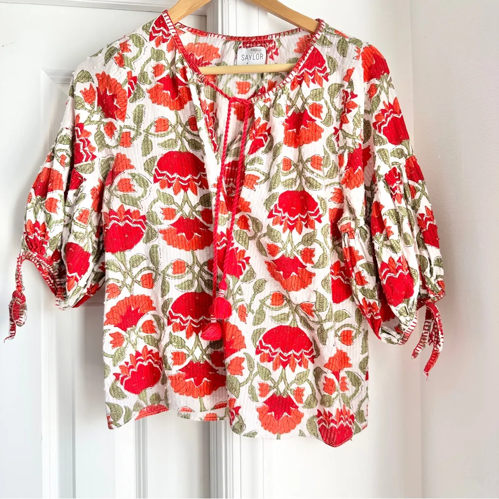 SAYLOR Yolie Colorblock Top - Image 5