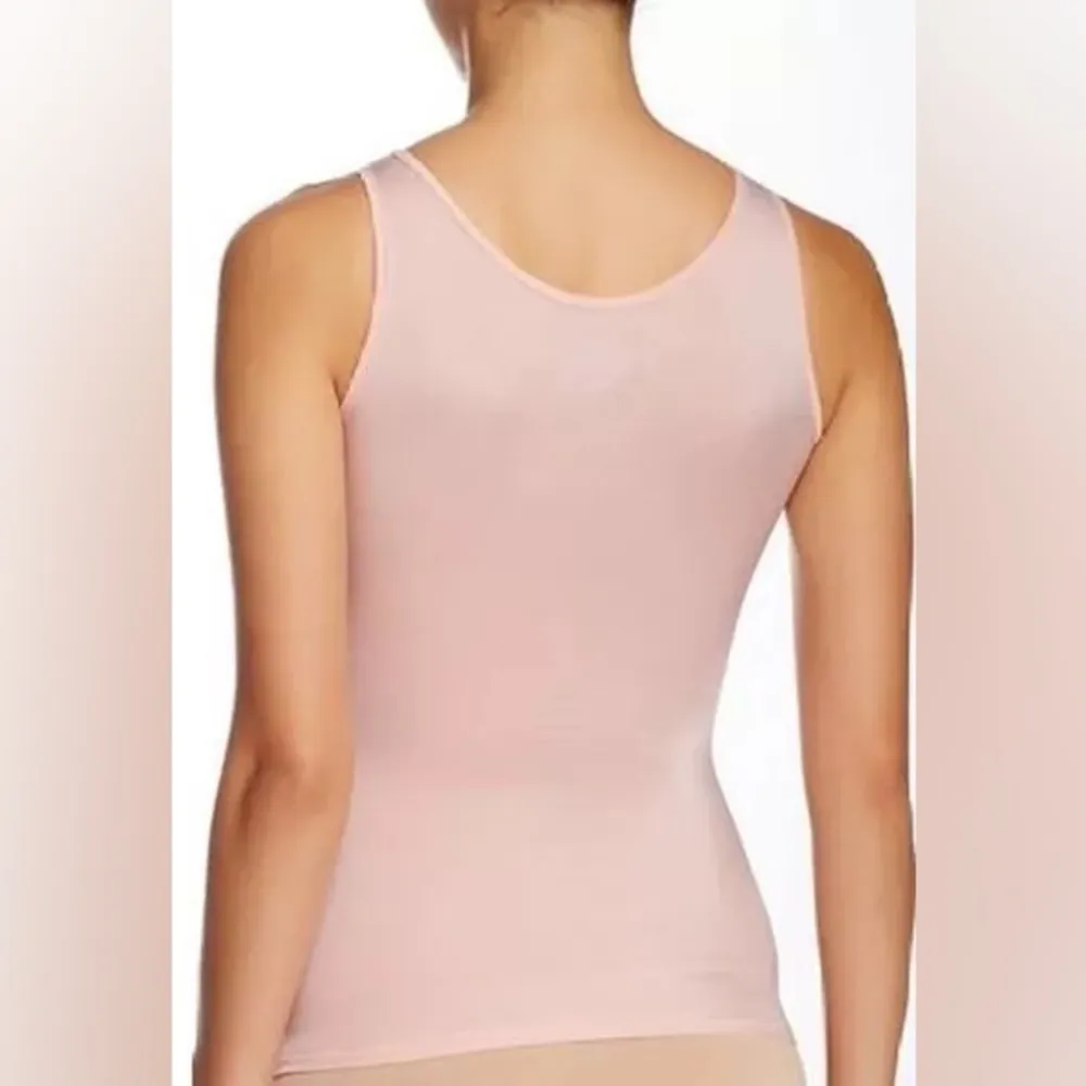 Spanx | Hide & Sleek Mesh Bateau Shapewear Smoother Top Light Pink Small - Image 3