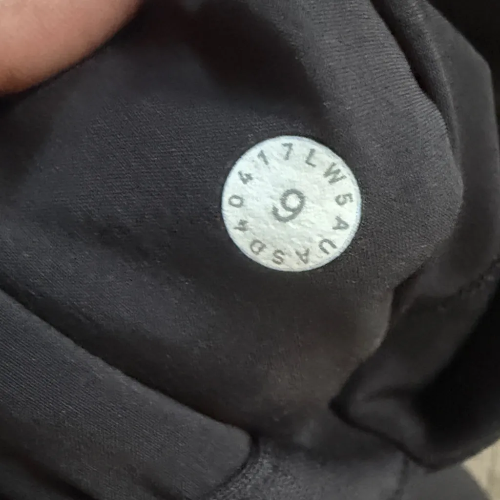 Lululemon Midnight Ankle Trousers 6 Women’s Mid Rise Dress Ankle Black Pants - Image 5