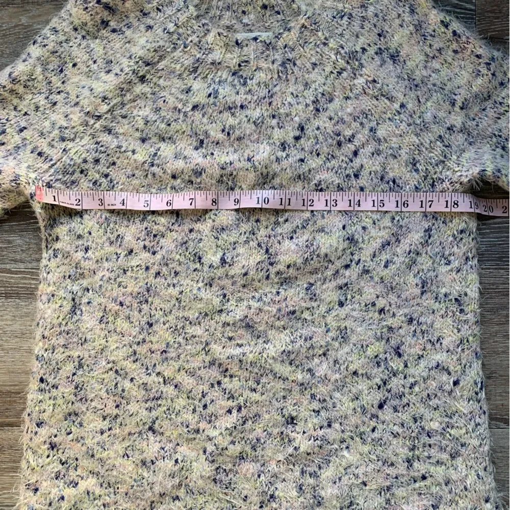 Lou & Grey Fuzzy Crewneck Sweater S - Image 5
