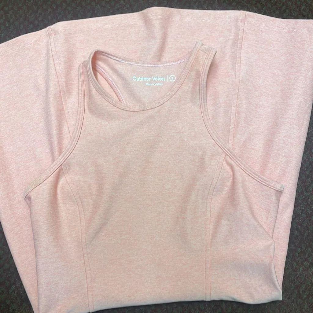 Outdoor Voices Pink Athena Dress NWOT size small - Image 6