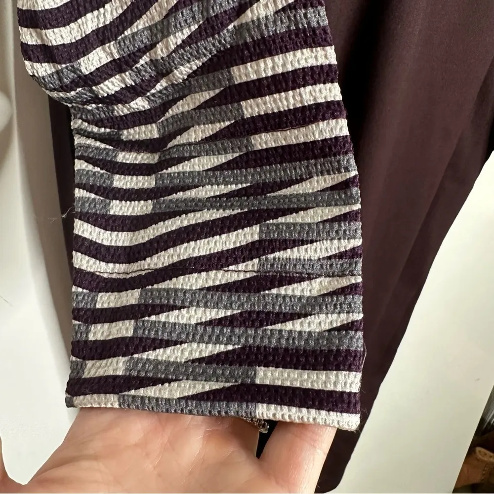 Piazza Sempione Wool Blend Long Sleeve Dress Size EU 40 - Image 7