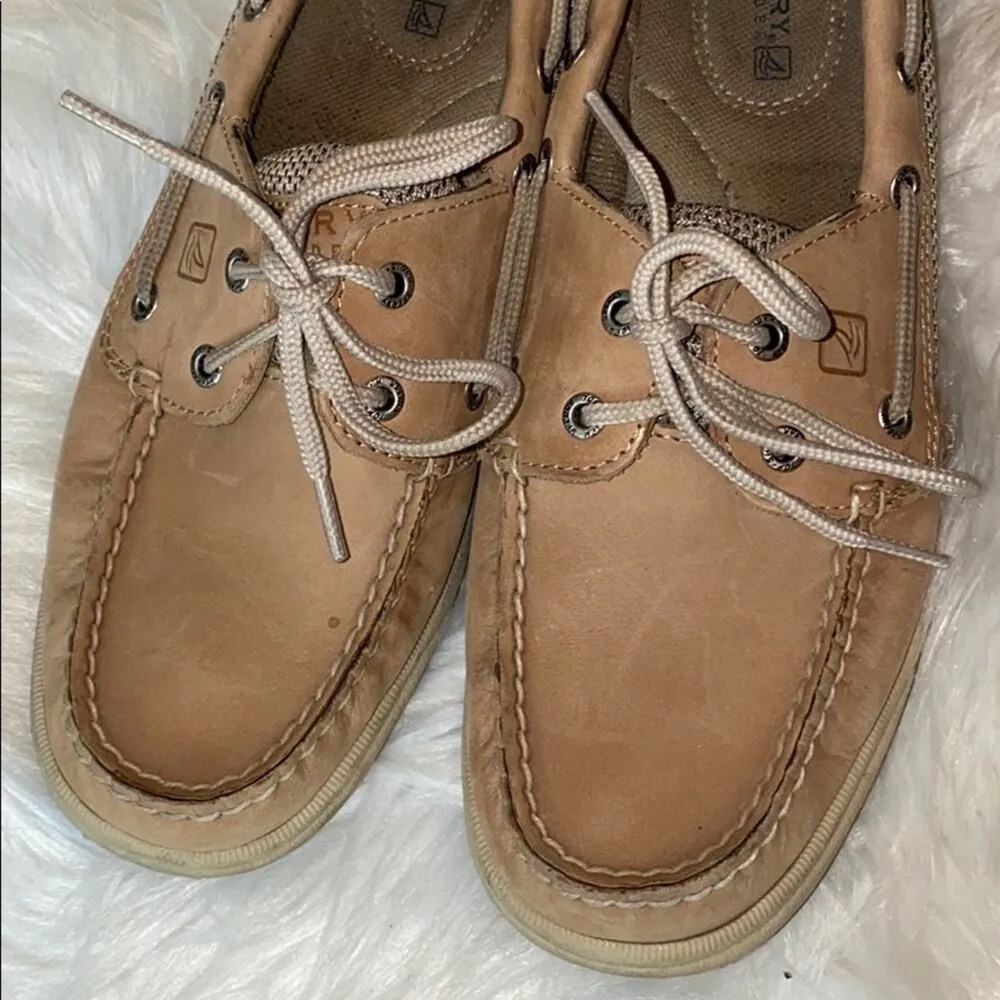 Sperry Top Sider Bluefish Leather Boat Shoes 7.5M - Image 3