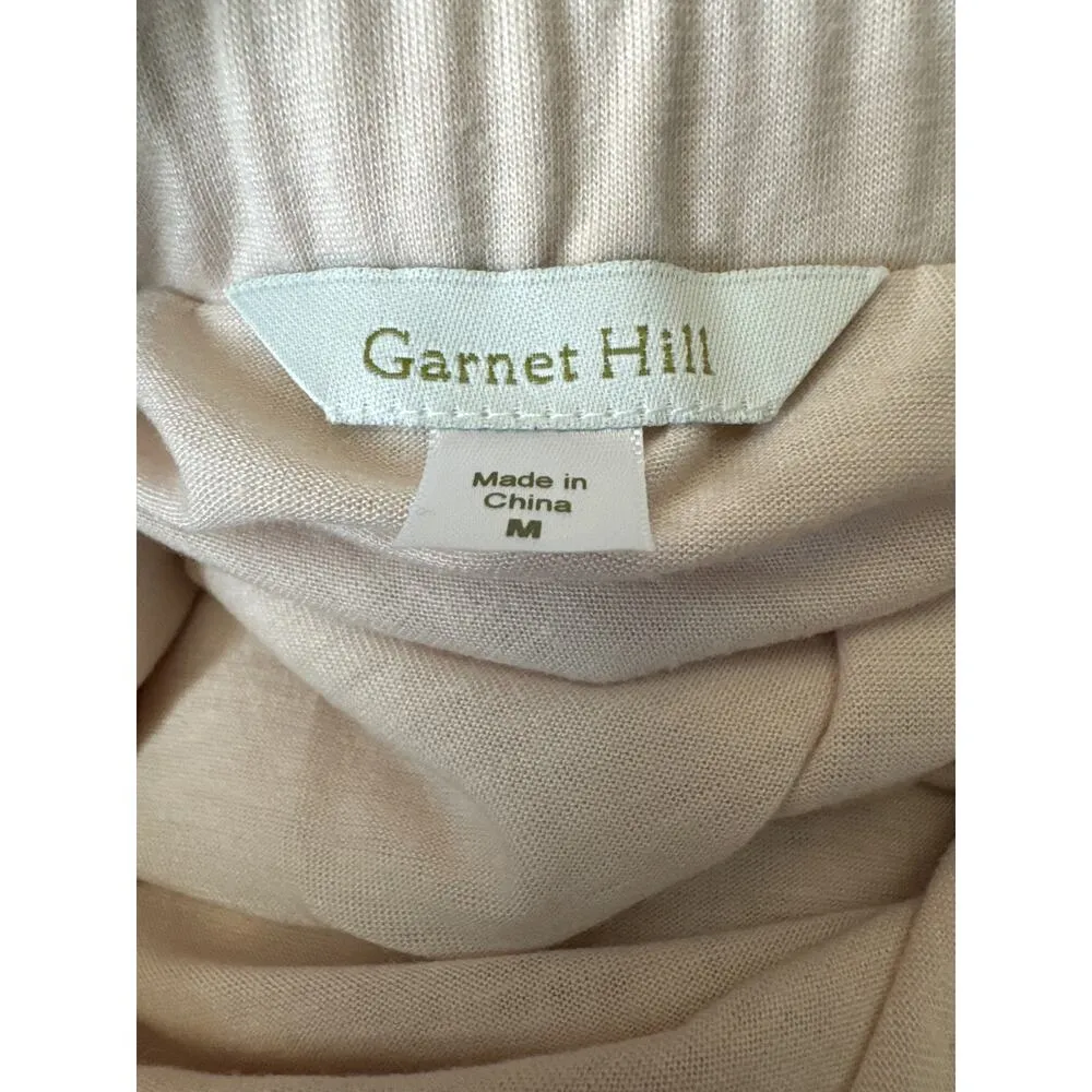 Garnet Hill midi floral lace skirt with elastic waistband size medium - Image 12