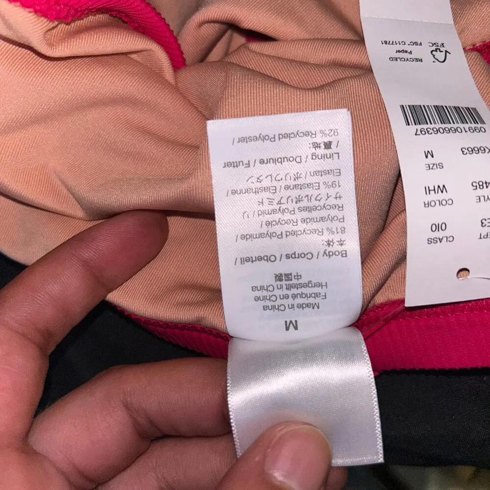 NWT J. Crew Fuchsia Pink Ribbed Hipster Bikini Swim Bathing Suit Bottom Medium - Image 7