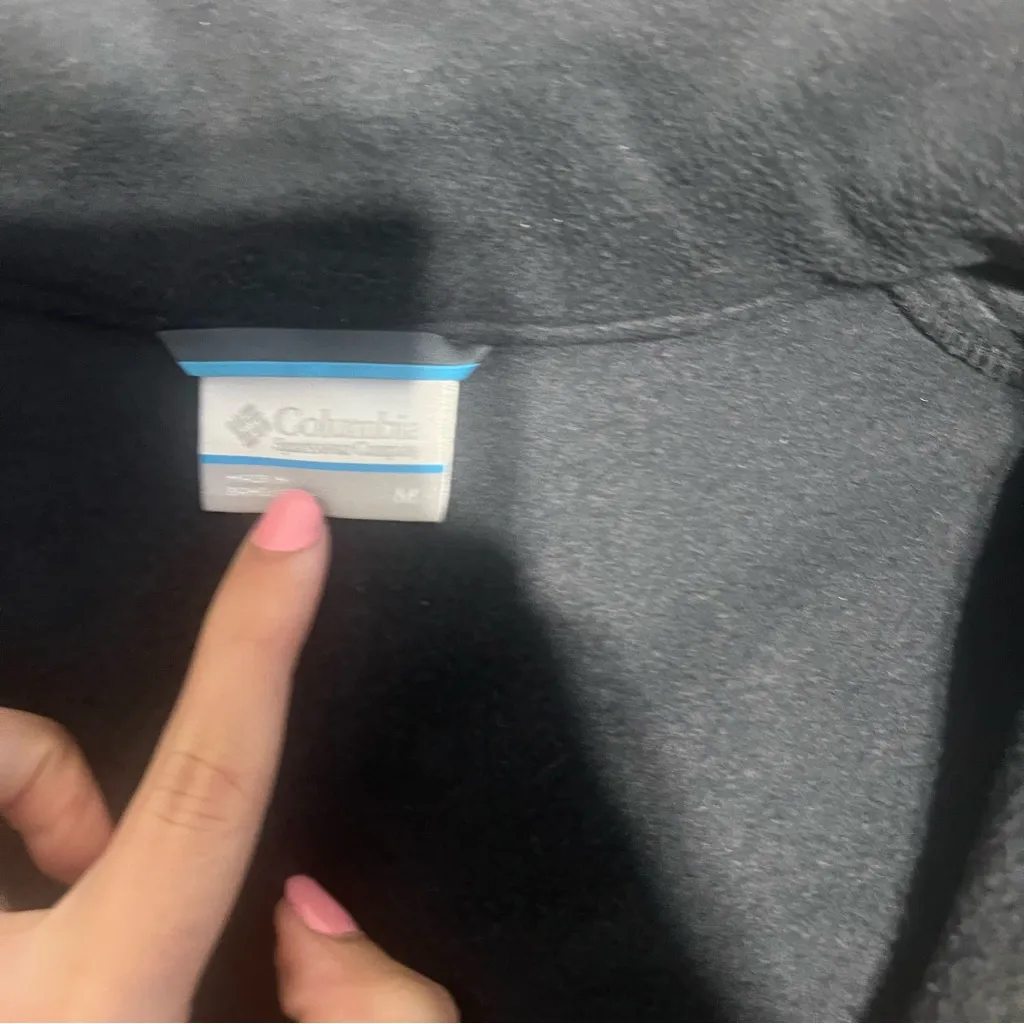 Columbia Black Fleece Jacket - Image 3