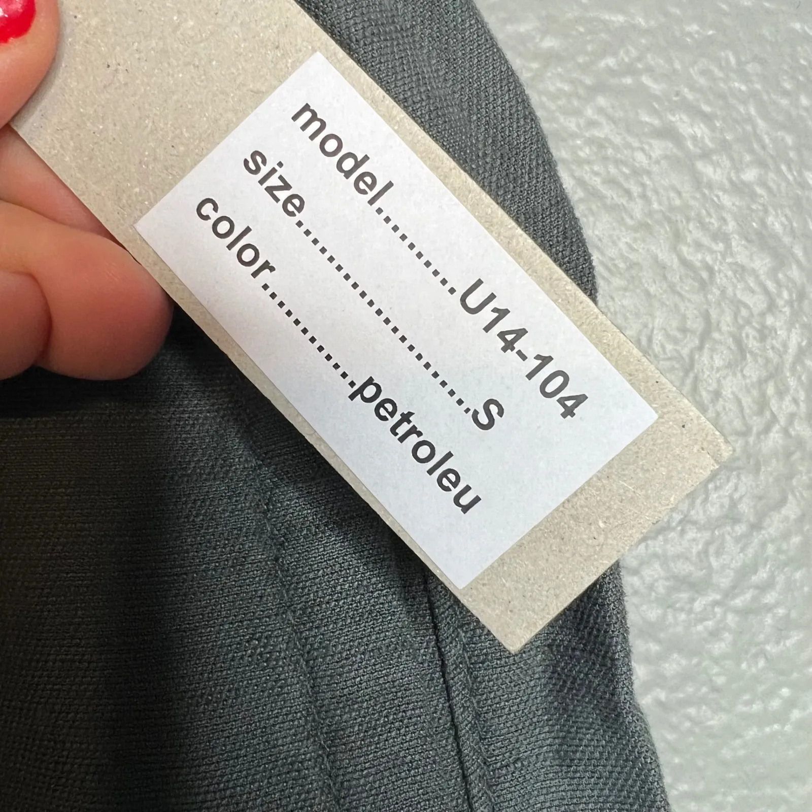 LURDES BERGADA Harem Trousers Pant Size S Cropped Drop Crotch Linen Blend NWT Green - Image 3