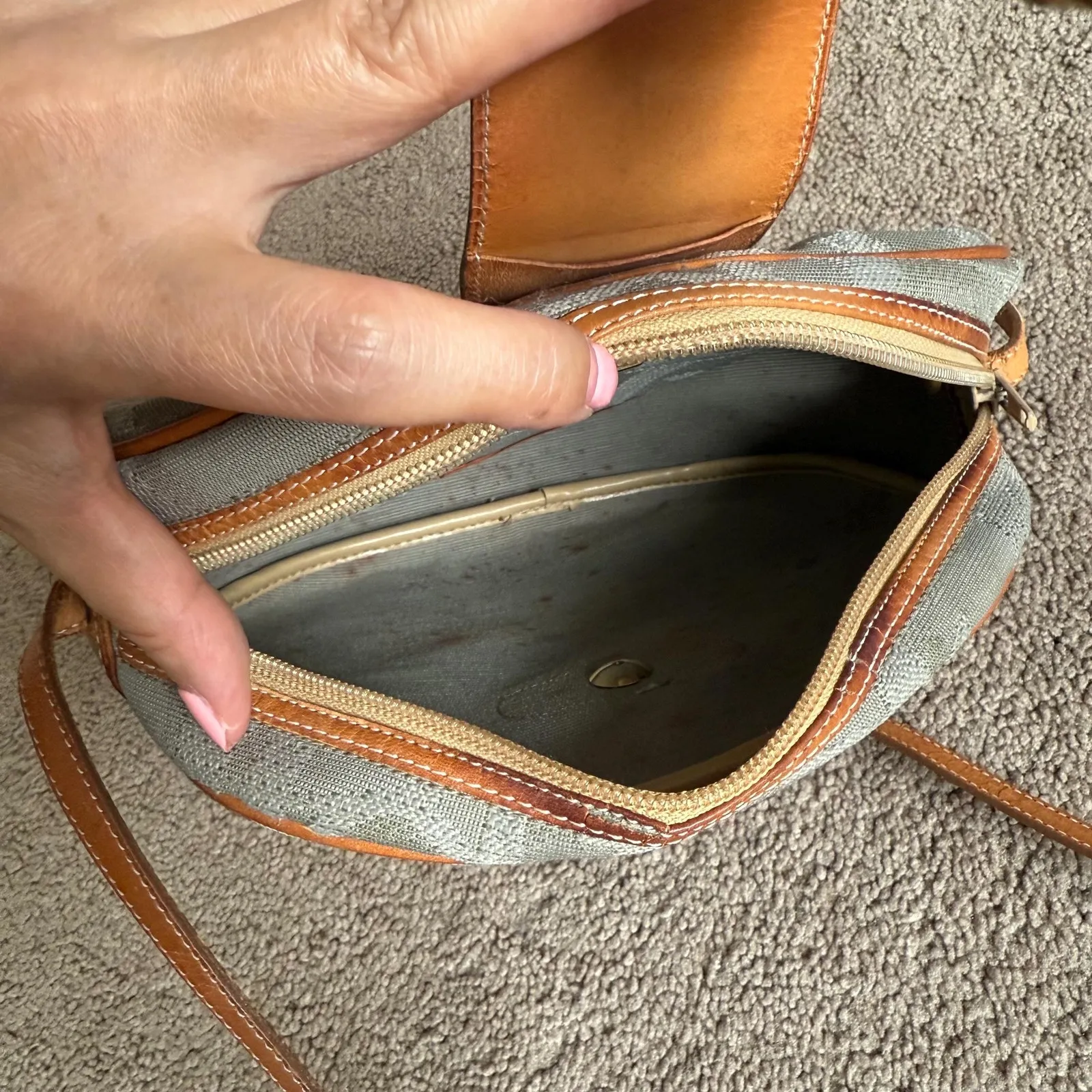 Authentic rare vintage Christian Dior trotter crossbody bag - Image 4