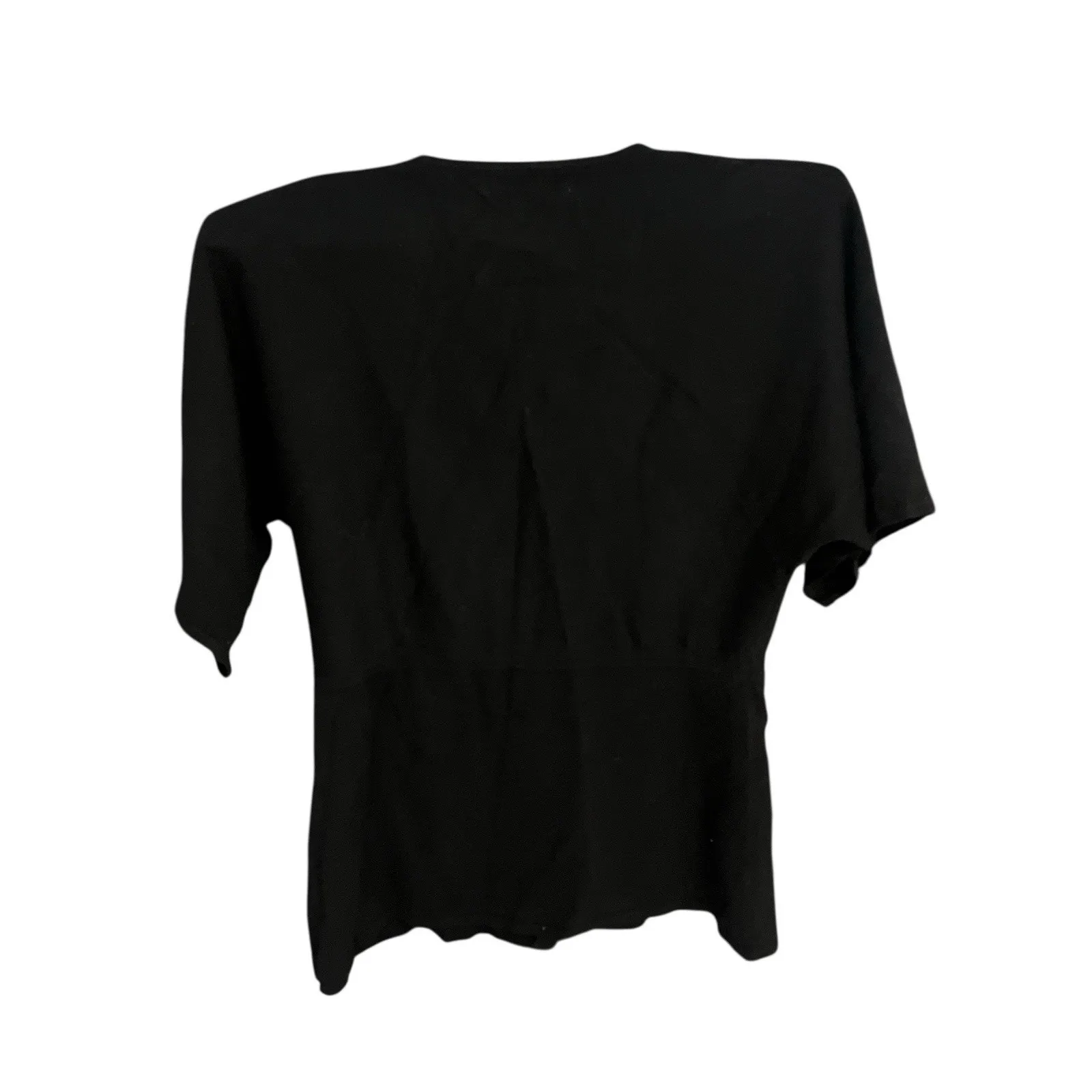 Coldwater Creek Women's XS white bead sequin embroidery cardigan sweater - Image 2