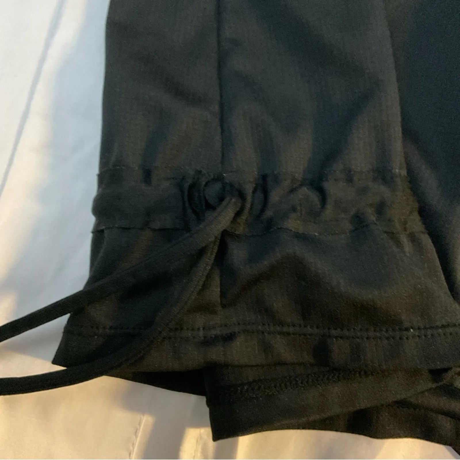 Nurture by Lamaze Black Racerback Ruffled Maternity Tank Top L Casual Comfy Cozy Size undefined - Image 5