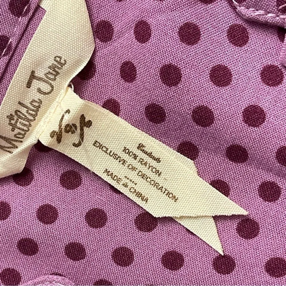 Matilda Jane Dusk or Dawn Once Upon Tunic Blouse - Small - Image 11