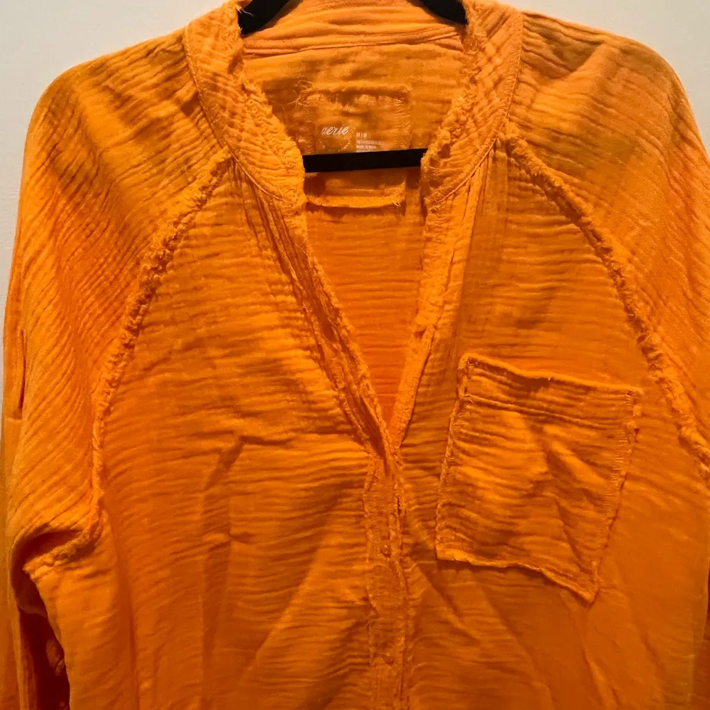 Aerie Warm Orange Top brand new - Image 5