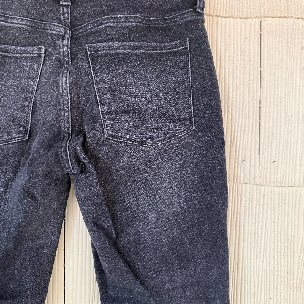 Evereve The Ever Straight Jeans High Rise 'Black' - Image 5