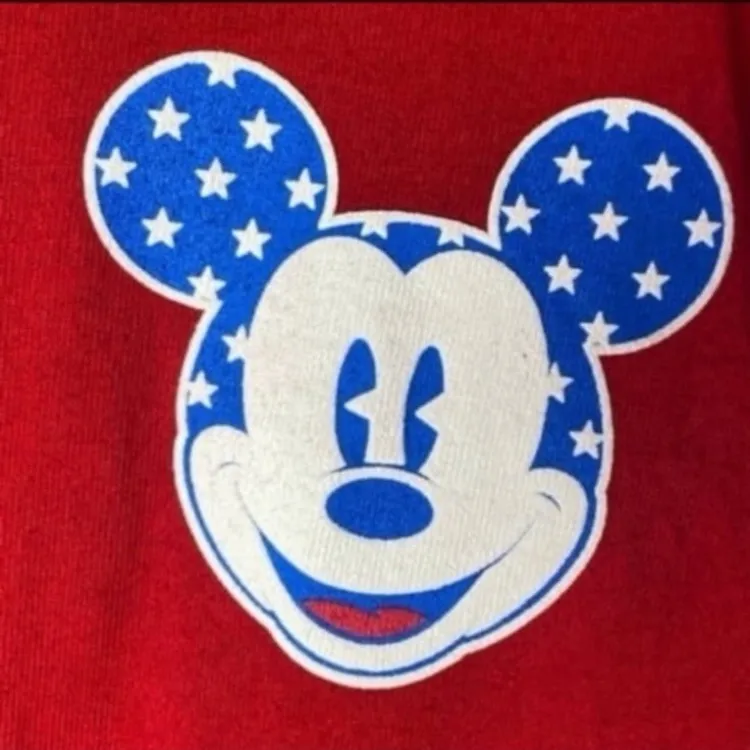 Disney parks USA american original mickey mouse tie dye spirit jersey S - Image 3