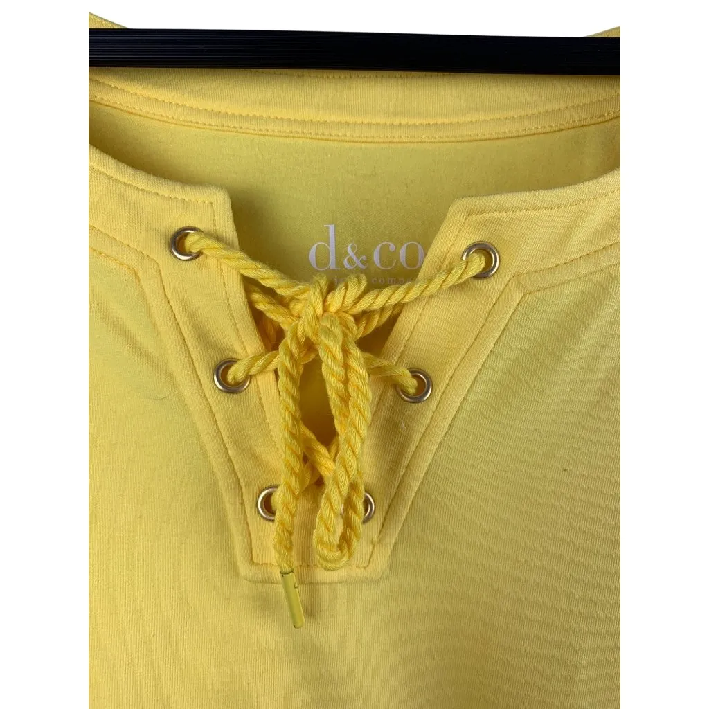 D&Co Womens Yellow Lace - Image 3