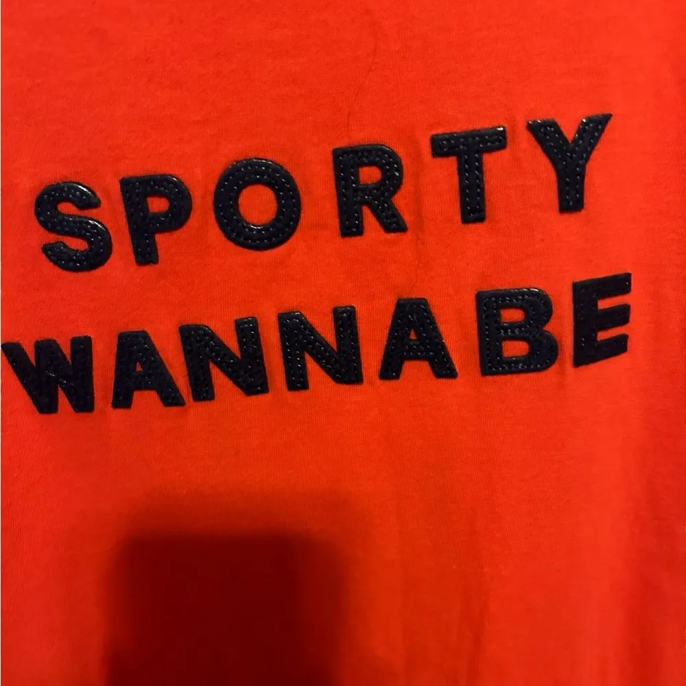 T dalton clothing red orange short sleeve sporty wannabe shirt size X - Image 4