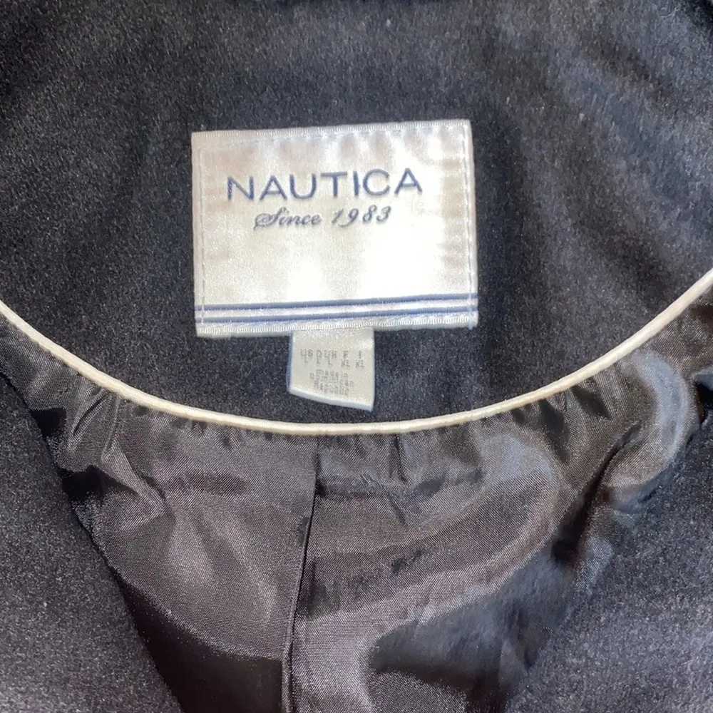 Women’s Nautical wool insulated coat size large - Image 2