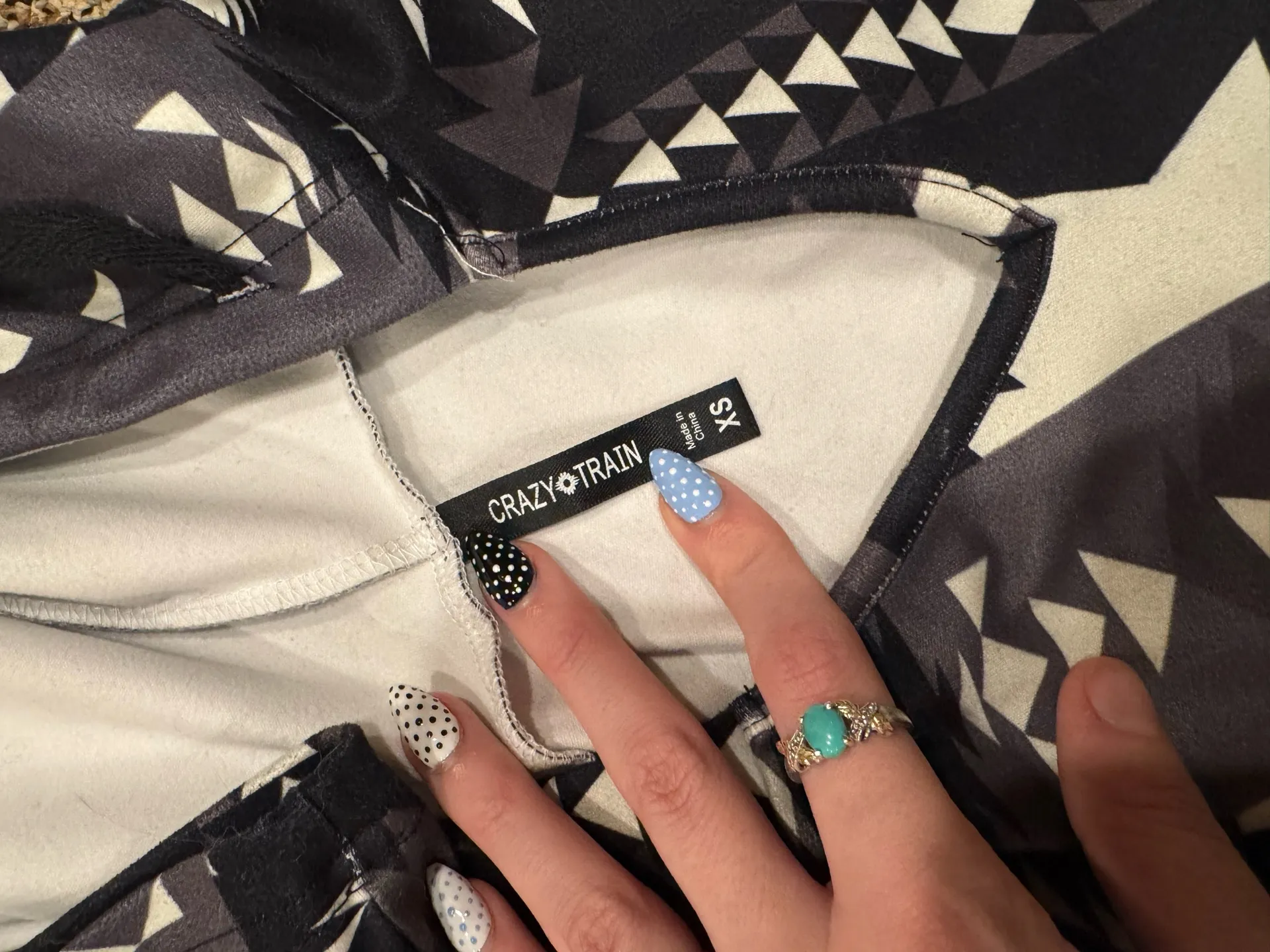 Crazy Train Aztec Sweatshirt - Image 4