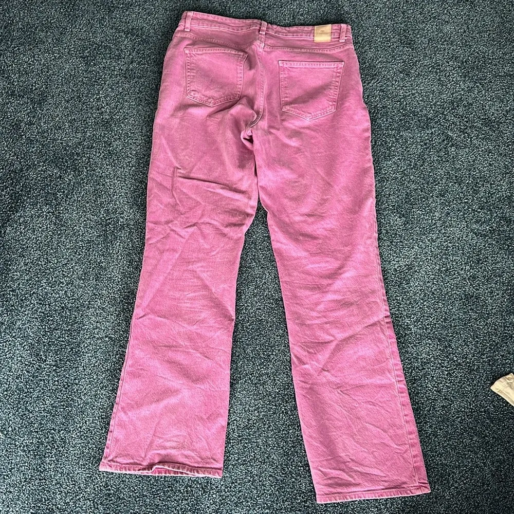 Women Pink/Raspberry Denim Jeans - Image 3