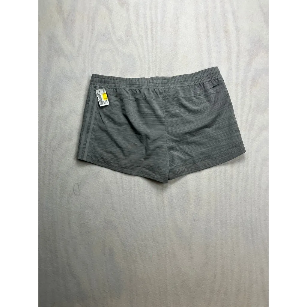 Adidas Womens AEROREADY Running Shorts Medium Grey Heather XL GH1380 New - Image 6
