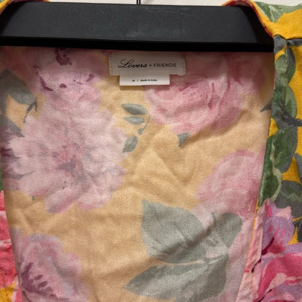 Lovers and friends Waves For Days Crop Top Yellow Size M - Image 3