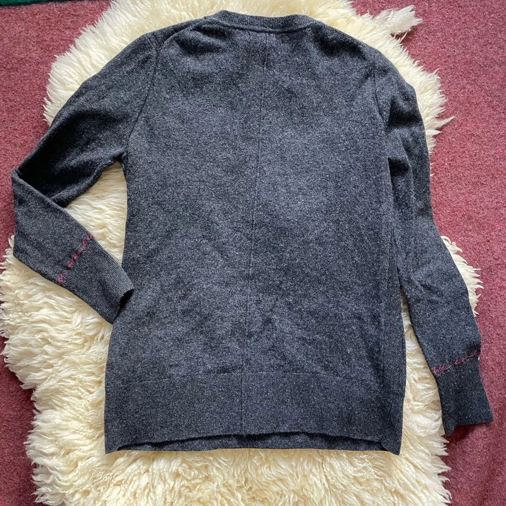 Banana Republic Italian Merino Wool Blend Be Bold Crew Neck Sweater Size Small - Image 5