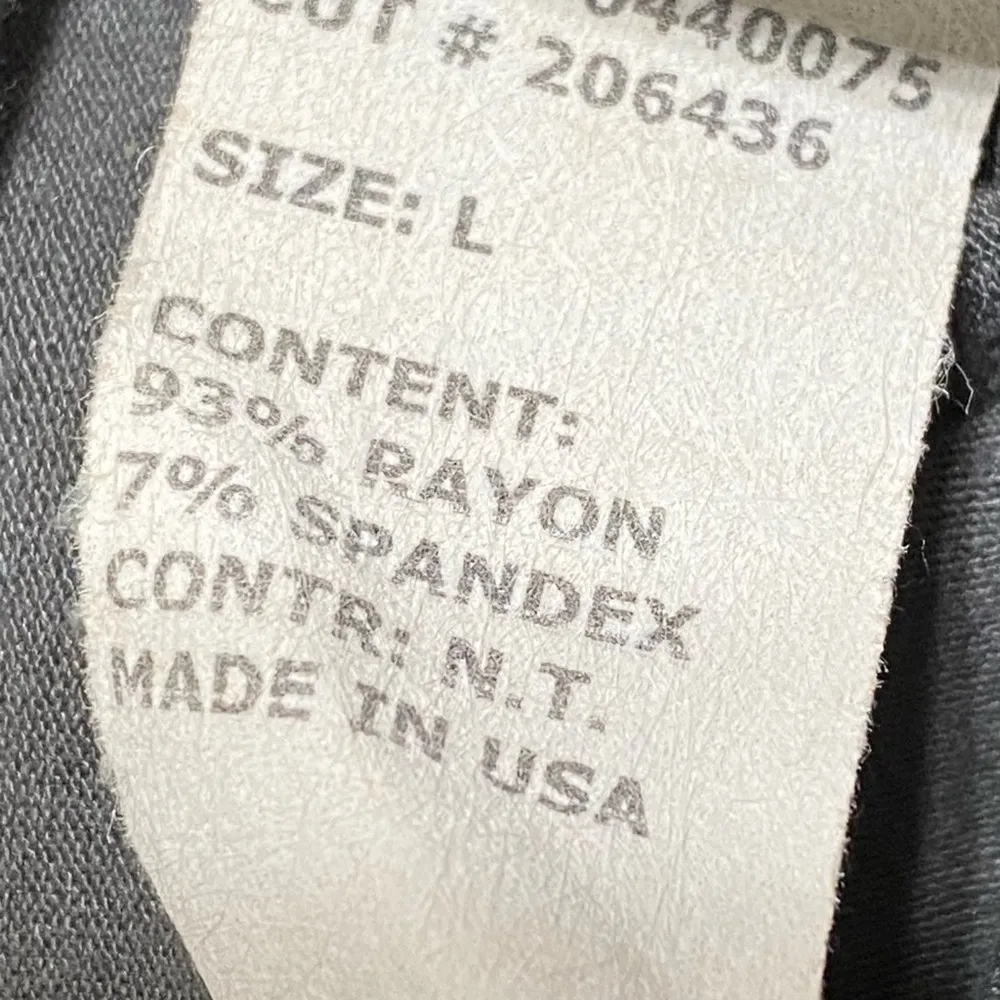 Cut Loose Gray Swing Tunic Dress Large Asymmetrical Lagenlook Boho Minimalist - Image 6